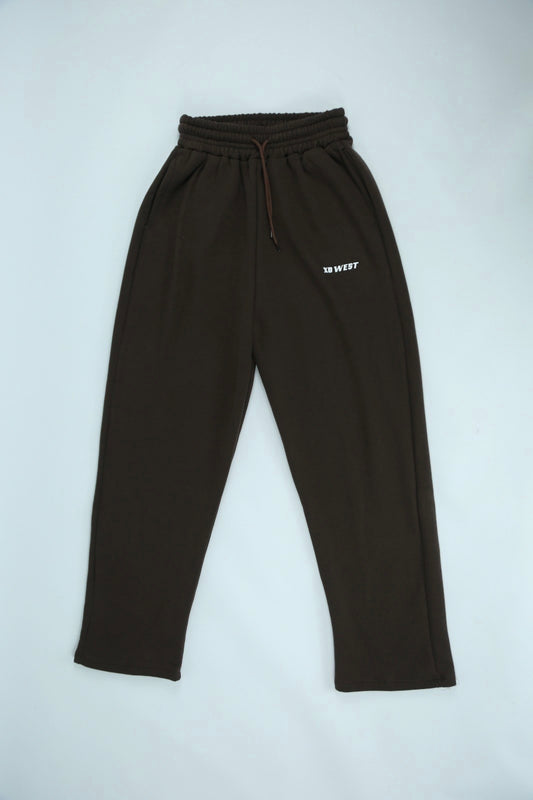 XO WEST KOLEKSİYON BAGGY KAHVERENGİ EŞOFMAN