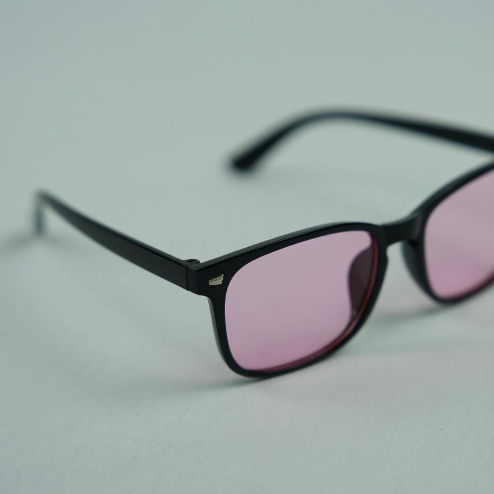 Unisex Toz Pembe Gözlük