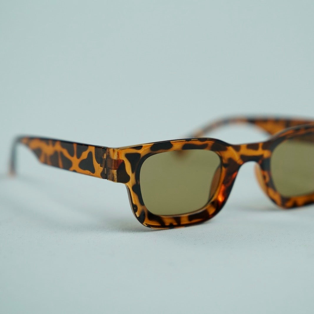 Unisex Leopar Desen gözlük