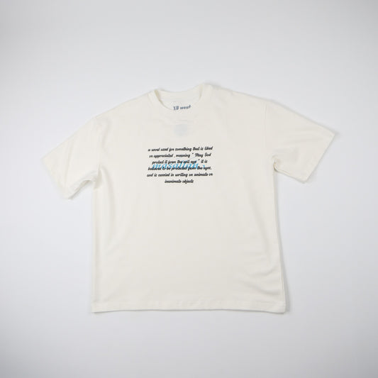 MAŞALLAH BEYAZ T-SHIRT (xo009)