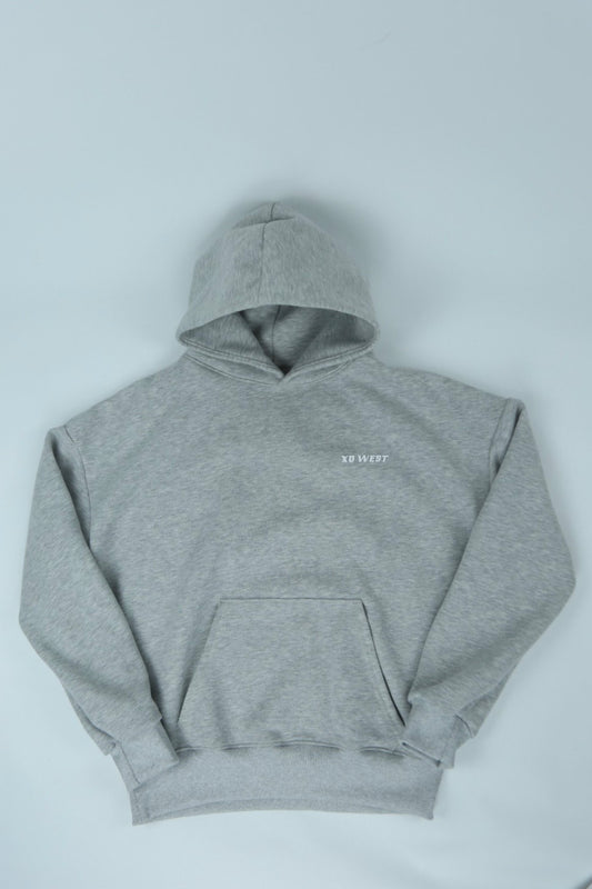 XO WEST OVERSİZE GRİ SWEAT