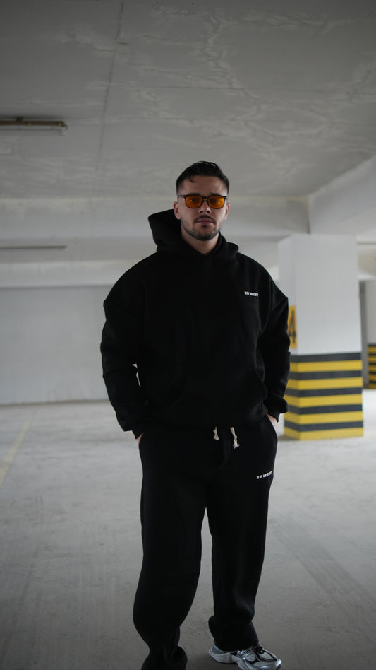 XO WEST SİYAH ALT ÜST EŞFOMAN TAKIMI