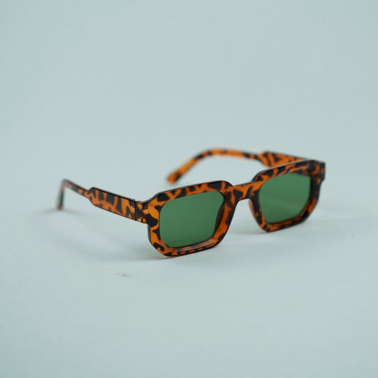 Unisex Leopar Desen Gözlük