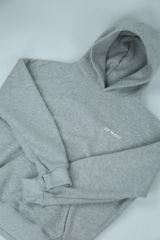 XO WEST OVERSİZE GRİ SWEAT