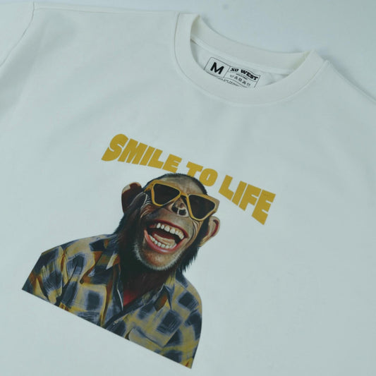 SMILE TO LIFE T-SHIRT (xo031)