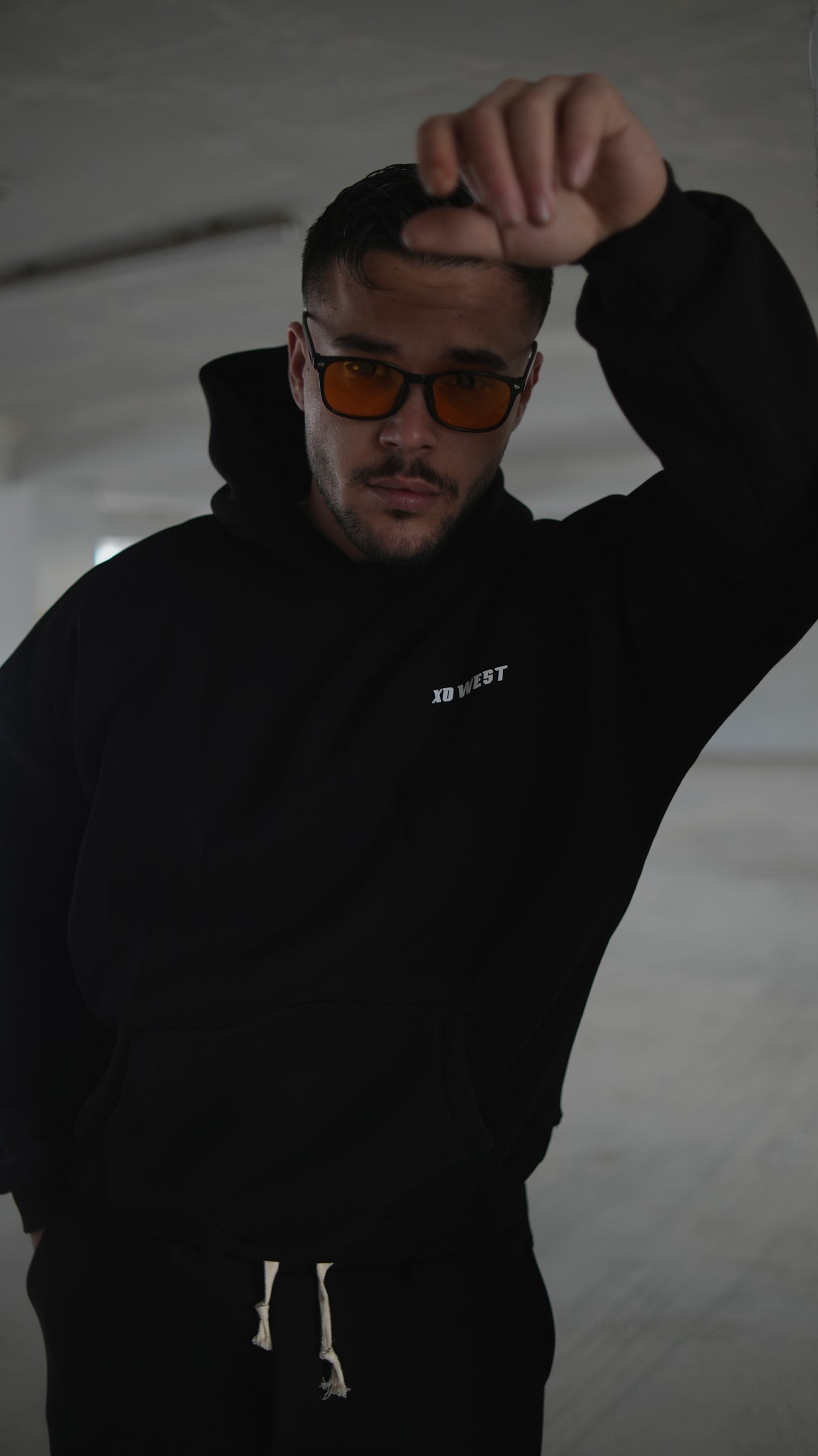 XO WEST SİYAH ALT ÜST EŞFOMAN TAKIMI