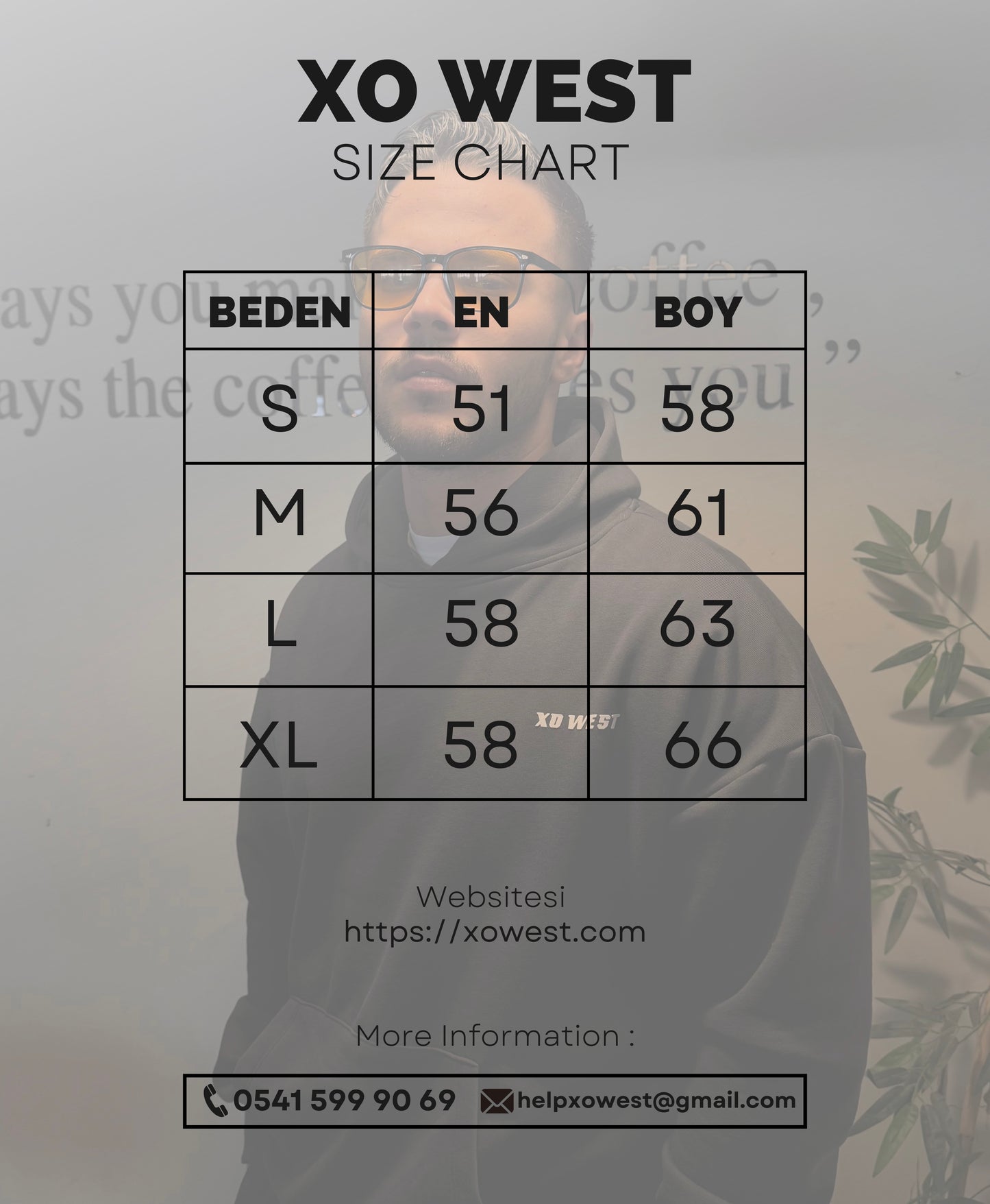 XO WEST NORMAL KALIP NARDO GRİ SWEAT